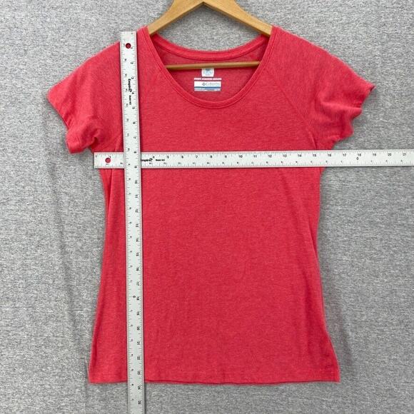Columbia Sportswear Shirt Womens Extra Small Red Omni Sweat Activated Cooling - Picture 6 of 9